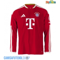 Camisa de time de futebol Bayern Munich Replicas 1º Equipamento 2026-27 Manga Comprida